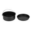 8pcs a ir Fryer Kits Metal Holder for Fit All Cake Barrel, Fryer Accessories, Pizza Pan, Cupcake Pan, Oven Mitts, Skewer Rack, Fryer Accessories, 8pcs a ir Fryer Kits Metal HoldeAir Fryer Hot a ir F view 3