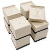 JONHWI Bed Risers, Furniture Raise Blocks, 3 inch Stilts Heavy Duty for Bed Couch Desk Sofa Table Lifts, Furniture Legs Lifters Support up to 1300 Lbs (Beige, 8 Pack Set) view 1