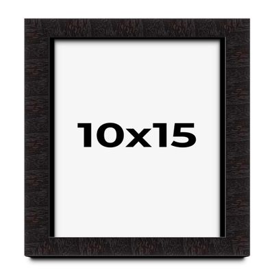 10x15 Shadow Box Black Solid Wood Display Picture Frame | 1 Inch Rabbet Depth | | 1.375 Inch Moulding Width | Grant Mid Century Photo Frame Complete with UV Acrylic, Backing & Hanging Hardware