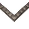 11x15 Frame Black Brown Chestnut Mosaic Solid Wood Picture Frame | 1.125 Inch Moulding Width | Complete with UV Acrylic Plexiglass, Foam Board Backing & Hanging Hardware view 2