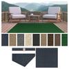 KOECKRITZ Economy Indoor/Outdoor Carpet Rug | Square 4 x 4 | Mocha view 1