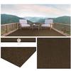 KOECKRITZ Economy Indoor/Outdoor Carpet Rug | Square 4 x 4 | Mocha view 3