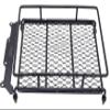 NHX RC Roof Luggage Rack w/LED Lights : 1/10 RC Crawler Trucks -Black view 3