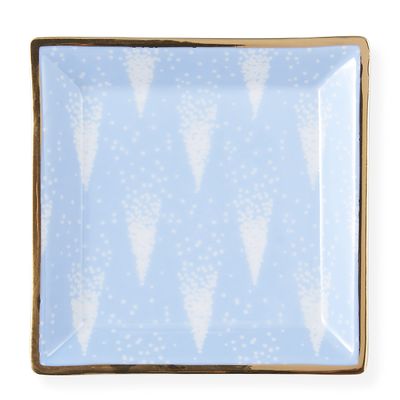 Jonathan Adler Vapor Square Tray, Blue