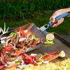 Razor Griddle Food Scooper, Multi-Purpose Stainless Steel Griddle Food Mover, Extra-Large Scooper for Bulk Meals, Vegies for Outdoor Cooking, BBQ, Grilling, Shovel Spatula for Stir Fry & More -08835RZ view 4
