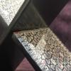 Islamic Muslim Quran Holder Stand Beech Wood Inlaid Mother of Pearl Egyptian Handmade (m01) view 4