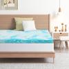 EGO Topper 2 Inch King Memory Foam Mattress Topper, Gel Foam Mattress Topper for Pressure Relief, Ventilated Design Bed Topper in a Box, CertiPUR-US Certified, 76"80", Medium view 1