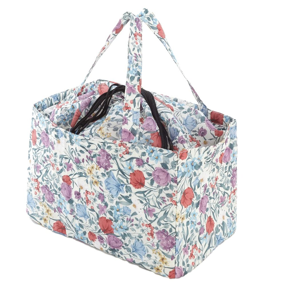 Pacific GLD 73787 Eco Bag Shopping Basket Bag, Heat Retention, Magnify Garden, 16.5 x 10.2 x 9.8 inches (42 x 26 x 25 cm)