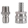 1/2"BSP Beer Fitting,Brewing Quick Disconnect Set,Beer Brewing Connector,Stainless Steel Female Quick Disconnect,for Brewing Equipment, Brewing Quick Disconnect Set,1/2"BSP Beer Fitting,Disconnec view 1