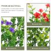 FOMIYES 6 Pack Faux Eucalyptus Stems Realistic Greenery Garland for Wedding Decor Home Party view 3