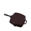 Cast Iron Enameled Cookware (Skillet Square 10.25", Merlot) view 2