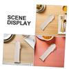15pcs Reusable Linen Cotton Drawstring Bag for Storage of Straws and Tableware Beige Pouches for Convenient Organization and -term Use view 3