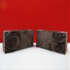 10" Vintage Wooden Wall Hanging Tissue Holder (Pair) - Wood view 1