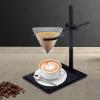 Fetcoi Pour Over Stand Coffee Station, Black Aluminum Pour Over Coffee Dripper Adjustable Coffee Filter Stand Holder for Coffee Connoisseurs, Coffee Lovers for Best Coffee Experience view 3