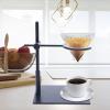 Fetcoi Pour Over Stand Coffee Station, Black Aluminum Pour Over Coffee Dripper Adjustable Coffee Filter Stand Holder for Coffee Connoisseurs, Coffee Lovers for Best Coffee Experience view 4