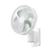 LEMOISTAR 8 Inch Small Wall Mounted Fan with Remote Control, 90 Oscillating, 4 Speeds High Velocity, Timer, Adjustable Tilt, 70 Inch Cord, Quiet, for RV Bedroom Home Office Garage-White view 1