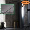 Clothing Store Fitting Room,U-Dressing Room,portable Simple Mobile Changing Room High Shading Rate Curtain Kit,Area Metal Track Locker Room For Shopping Malls,for Office Outdoor Activity And The Mall view 4