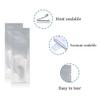 PABCK 200 Pieces 2.55x6.7 inch (Inside Size 2.15x6.3 inch) Coffee Powder Food Storage Bags Heat Seal Pure Mylar Foil Bag Vacuum Sample Pouch for Travel Toiletries Skincare Shampoo Liquids Packaging view 2