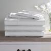 100% Long Staple Cotton 5 Piece Bed Sheet Set - Full Size White Sheets - 800 Thread Count Breathable Cooling Sheets - All Around Easy Fits Upto 12" Deep Pockets Sheets & Pillowcases Set view 1