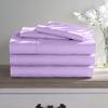 100% Long Staple Cotton 5 Piece Bed Sheet Set - Short Queen Size Lilac Sheets - 800 Thread Count Breathable Cooling Sheets - All Around Easy Fits Upto 12" Deep Pockets Sheets & Pillowcases Set view 1