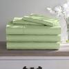 100% Long Staple Cotton 5 Piece Bed Sheet Set - King Size Sage Sheets - 800 Thread Count Breathable Cooling Sheets - All Around Easy Fits Upto 12" Deep Pockets Sheets & Pillowcases Set view 1
