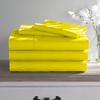100% Long Staple Cotton 5 Piece Bed Sheet Set - King Size Yellow Sheets - 800 Thread Count Breathable Cooling Sheets - All Around Easy Fits Upto 12" Deep Pockets Sheets & Pillowcases Set view 1