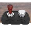 Food Safe Silicone Coffee Tamp Mat Anti-Slip,Espresso Tamper Mat, Espresso Silicone Tamper Mat for Barista Tool Home Kitchen Bar Coffee Shop, Espresso Tamper Mat, Food Safe Silicone Coffee Tames view 1