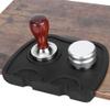 Food Safe Silicone Coffee Tamp Mat Anti-Slip,Espresso Tamper Mat, Espresso Silicone Tamper Mat for Barista Tool Home Kitchen Bar Coffee Shop, Espresso Tamper Mat, Food Safe Silicone Coffee Tames view 2