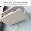 DONGYUE TV Set Top Box Rack Wall-Mounted Punch-Free Bedroom Living Room TV Wall Set-top Box Rack Router Storage Bedside Projector Wall-Mounted Rack view 4