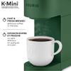 Keurig K-Mini Single Serve K-Cup Pod Coffee Maker, Featuring An Ultra-sleek Design, Evergreen view 4