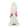 Polmedia Polish Pottery Salt Shaker UNIKAT - Pink Divinity Pattern Handmade in Boleslawiec Poland by Ceramika Artystyczna + Certificate of Authenticity view 2
