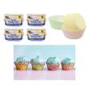 360 Pc Baking Cups Cupcake Liners Colorful Fluted Paper Muffin Candy Cookie Mold Baker Cooking Dessert Paper Cups Standard Size Baking Cups Food-Grade Greaseproof Paper Cupcake Liners view 3