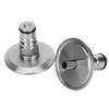 1.5in Liquid Lock Post Tri Clamp to Ball Connector Beer Brewing Accessory Brewer Fitting,Tri Clamp Adapter, Tri Clamp Adapter, 1.5in Liquid Lock Post Tri ClamLiquid Post Tri Clamp Adapter Clamp view 4