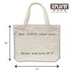 Xplorer Maps Boston Map Canvas Tote Bag with Handles, Cloth Grocery Shopping Bag, Reusable & Eco-friendly Bag, 100% Cotton, Washable, 18 wide x 15 tall view 3