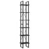 CHARMMA Bookcases and Bookshelves, 6 Tiers Industrial Bookshelf, Large Etagere Bookshelf Open Display Shelves with Metal Frame for Living Room Bedroom Home Office,15.7"x11.8"x82.7",Gray view 3