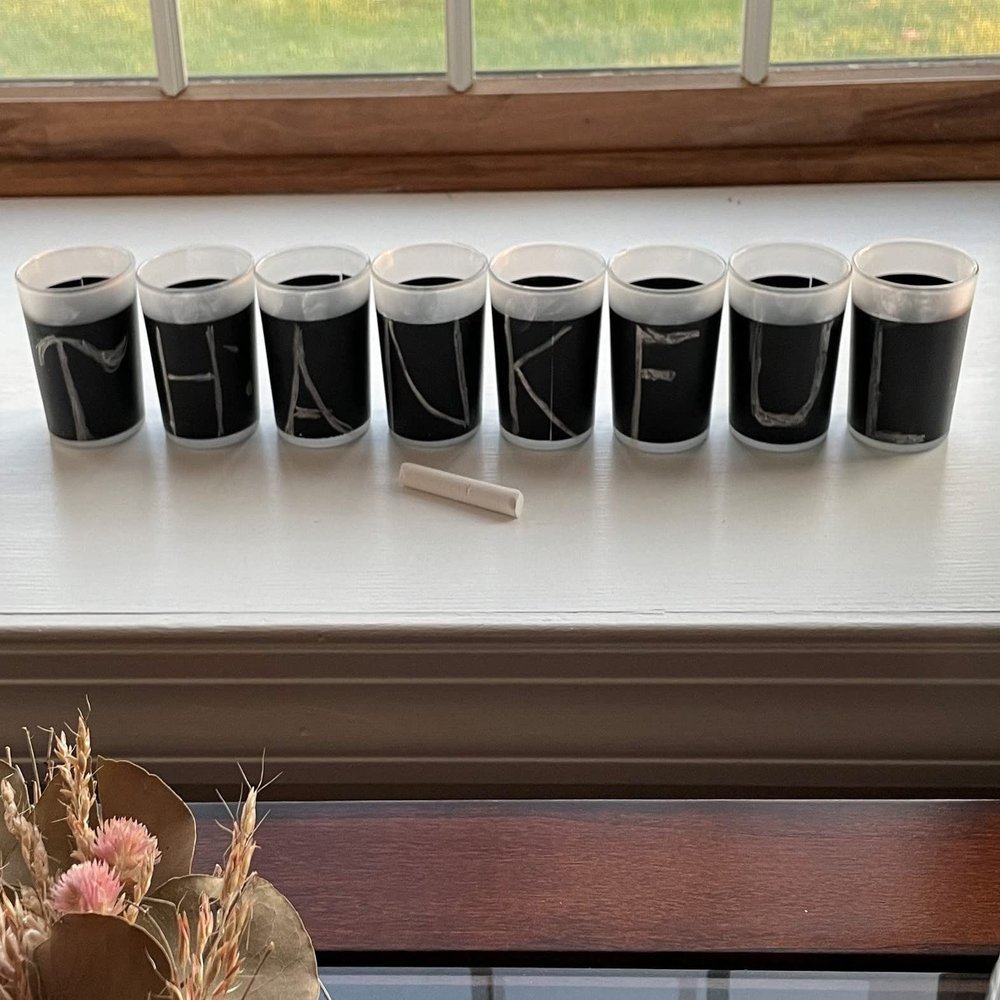Chalkboard Candle Holder Comes with Tealight/Write a Message/Party Events/Festive/Wedding/Holiday/Baby Shower/Chalk Board NEW (White, 24 Holders)