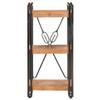 CHARMMA 3-Tier Bookcase 15.7"x11.8"x31.5" Solid Acacia Wood-11KG view 3