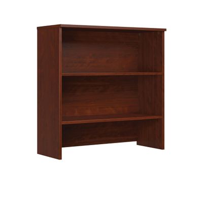Office Works by Sauder Affirm 36" X 36" Bookcase Hutch, Classic Cherry Finish