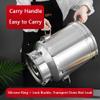 Airtight Milk Can Bucket - 201 Stainless Steel Thicken Milk Transport Barrels with Silicone Sealed Lid for Milk and Wine Liquid Storage/A / 42L view 4