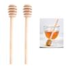 48 PC Wooden Honey Dipper Stick Mixing Stirrer Honeycomb Jar Drizzle Honey Spoon view 2