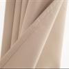 A.Monamour Short Curtain for Small Window Solid Beige Blackout Room Darkening Curtain Window Treatment Valance Window Panel Drapes Half Curtain for Kitchen Caf Bedroom Cabinet Curtain Door Curtain view 3