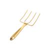 Stainless Steel Turkey & Roast Lifters, Transfer Turkey or Ham Easily | Long Handles for Strong Grip, Great for Thanksgiving-Gold view 1