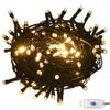 CHARMMA 61 Piece Christmas Ball Set with Peak and 150 LEDs White&Gey-0.8KG view 3