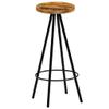 CHARMMA Bar Stools 4 pcs Solid Mango Wood-18.28KG view 2