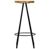 CHARMMA Bar Stools 4 pcs Solid Mango Wood-18.28KG view 3