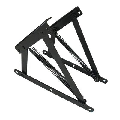 KAFENDA 1 Pair Bench seat Hinges,Bed Lift Hardware, Lift Hinge Spring Mechanism Lids for Supporting Boxes, chests, etc