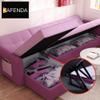 KAFENDA 1 Pair Bench seat Hinges,Bed Lift Hardware, Lift Hinge Spring Mechanism Lids for Supporting Boxes, chests, etc view 2