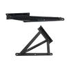 KAFENDA 1 Pair Bench seat Hinges,Bed Lift Hardware, Lift Hinge Spring Mechanism Lids for Supporting Boxes, chests, etc view 4