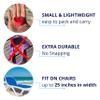 Towel Crabber Towel Bands (6-Pack), Beach Pool & Cruise Chairs, Extra Durable, Cruise Ship & Beach Essentials, Alternative to Beach Towel Clips (3 Regular + 3 Glow in The Dark) view 3