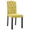 CHARMMA Dining Chairs 2 pcs Green Fabric-10.96KG view 3